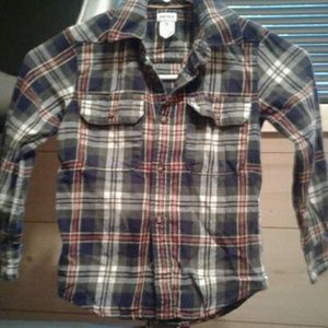 Boys flannel long sleeve